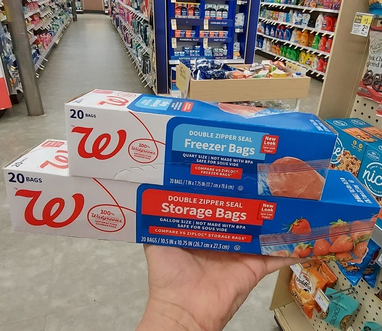 Complete Home Storage Bags Only 93¢ at Walgreens This Week!